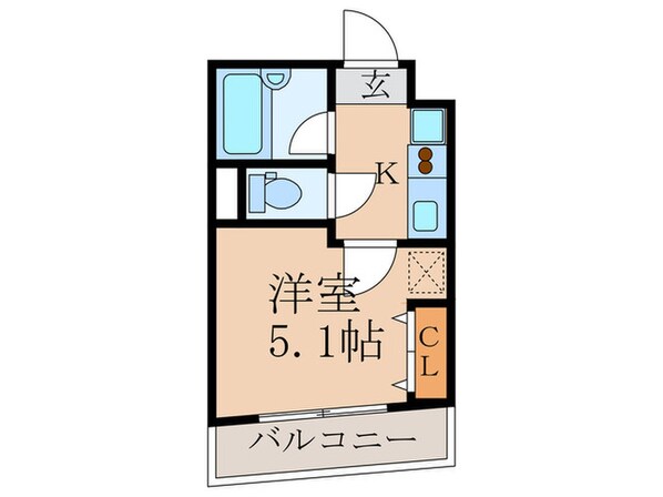 グランアセット中落合の物件間取画像